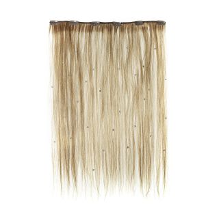Original Grade 19g Single Piece Clip-In with Diamantes: SILKY STRAIGHT SPARKLE, ONLY £6!