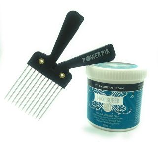 Afro Hair Care Duo – Softening Hair Cream & Powerpik Comb