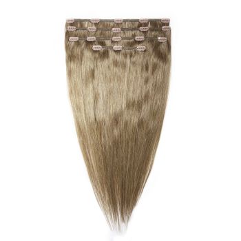 Clip-In Human Hair Extensions - Full Head Sets