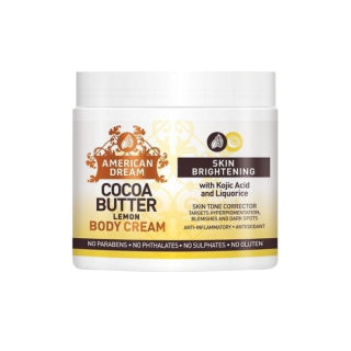 LEMON WITH KOJIC ACID COCOA BUTTER CREAM 16OZ