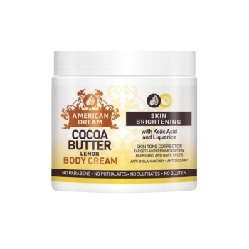 LEMON WITH KOJIC ACID COCOA BUTTER CREAM 16OZ